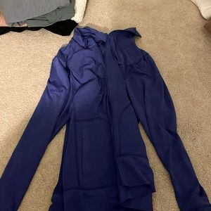 Marmot Zippered Long Sleeve in blue